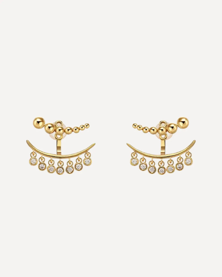 Valentina Illusion Ear Climber Earrings Glam