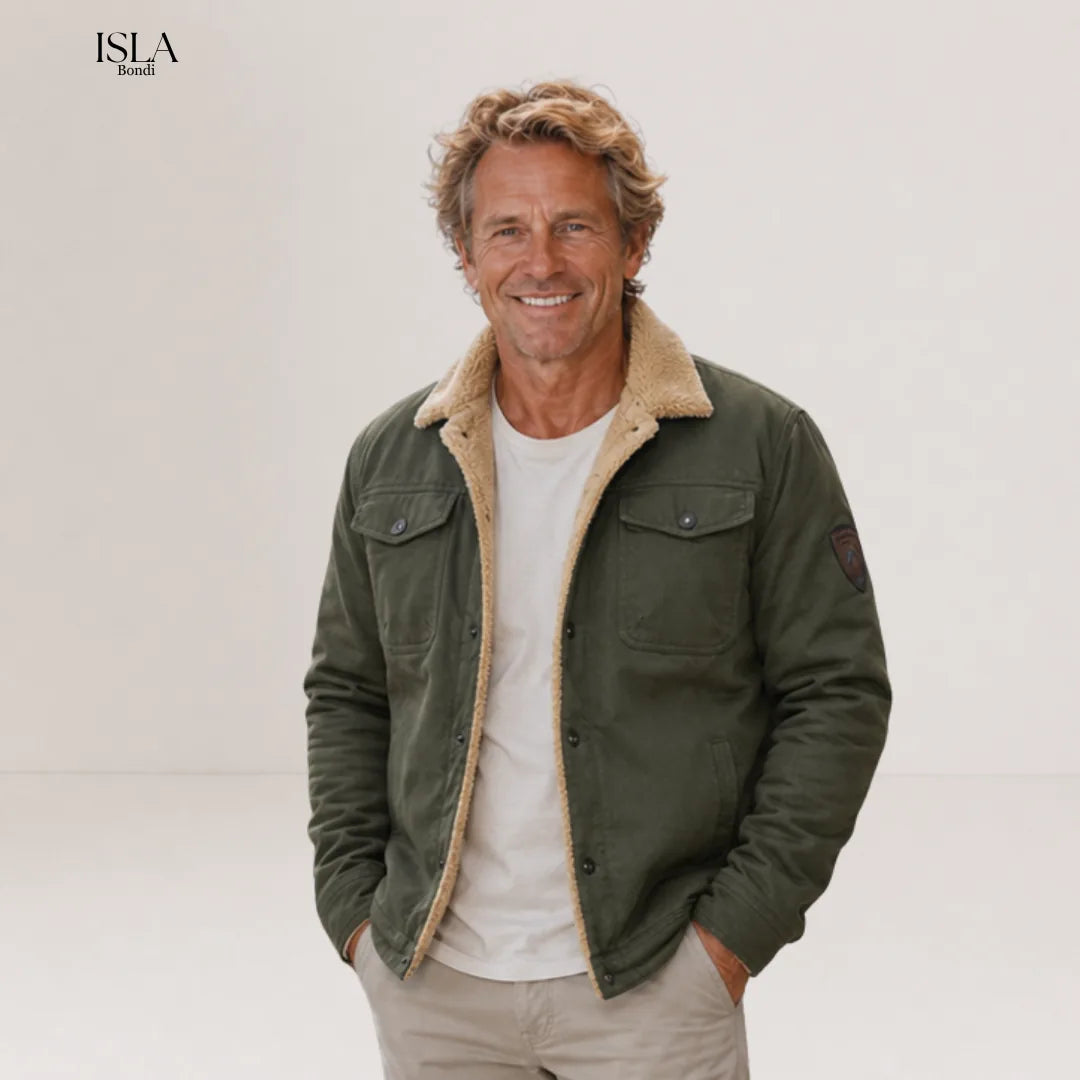 Casey | Fleece Bomber Jacket
