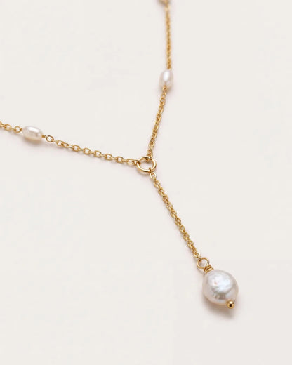 Seraphine Pearl Y Necklace Grace
