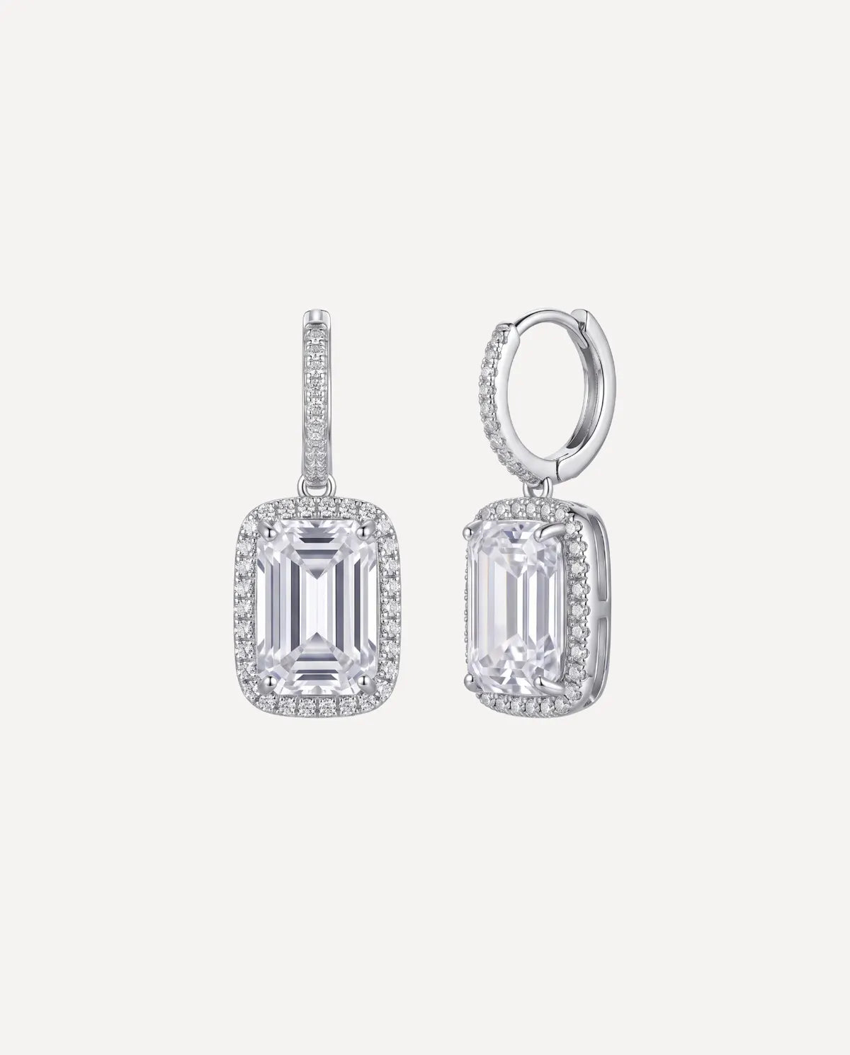 Celestine Crystal Drop Earrings Éclat