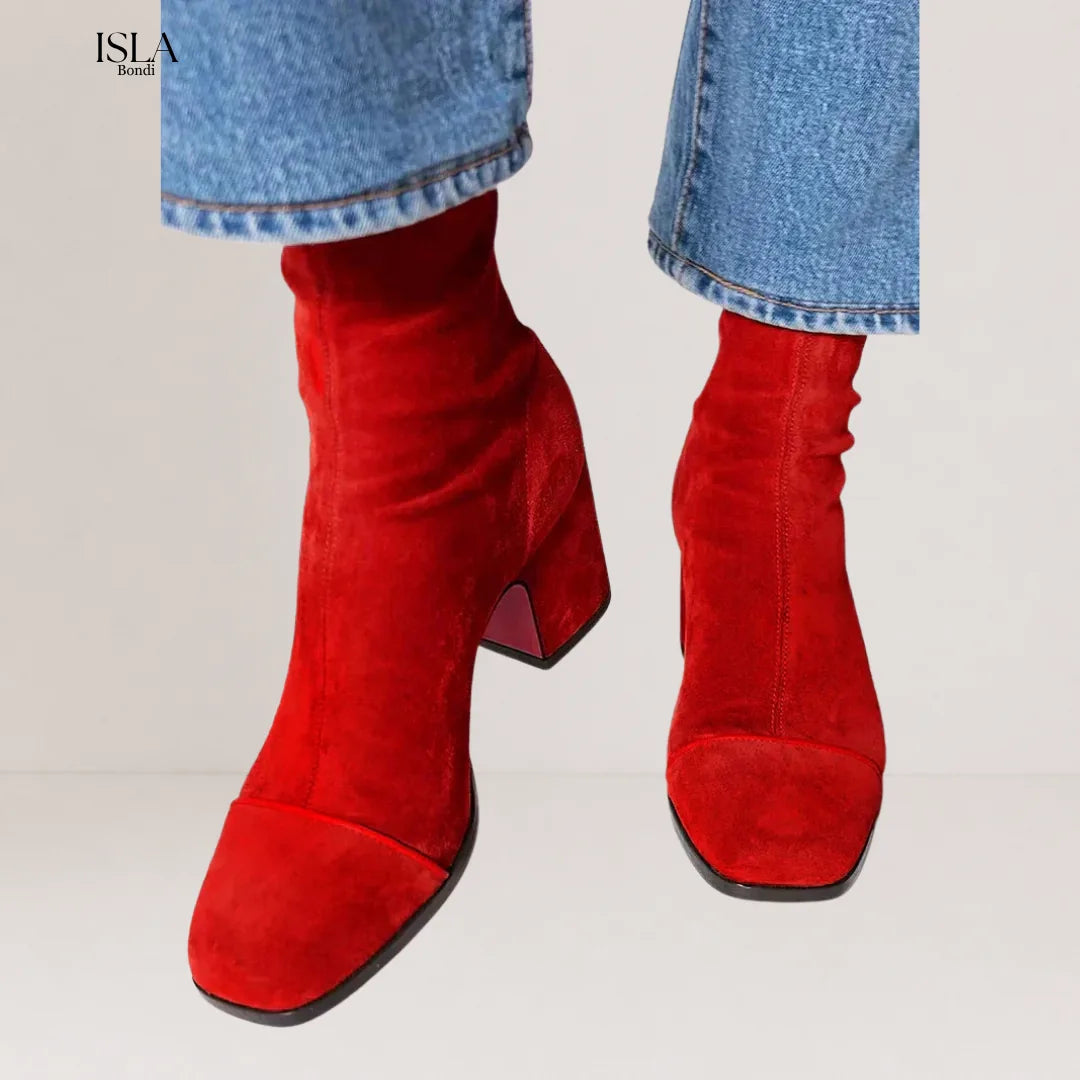 Aria | Grace Step Heeled Boots