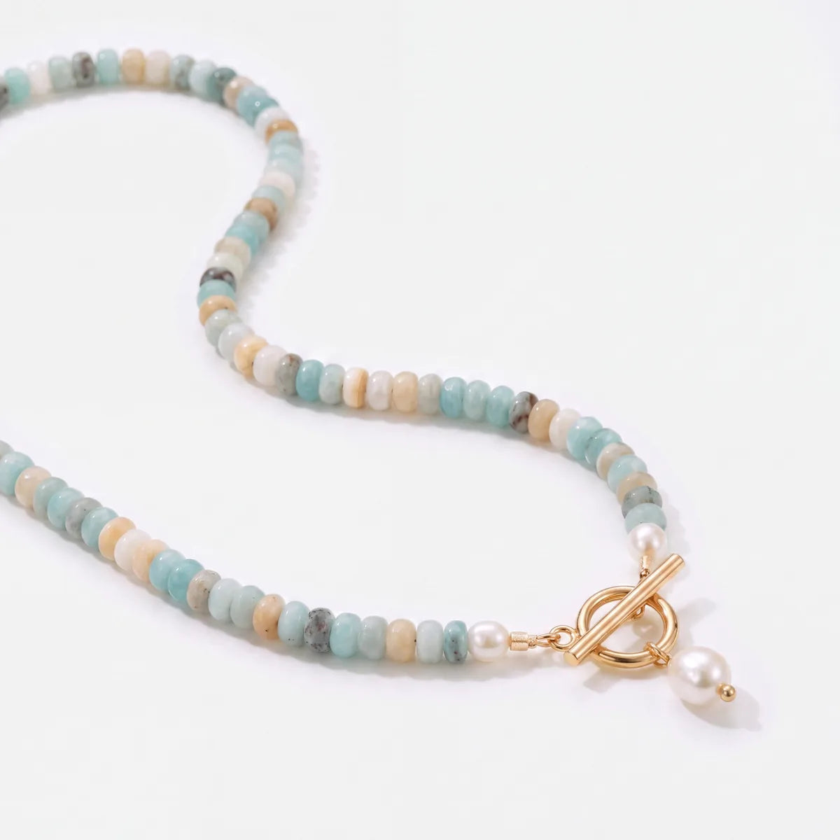 Mariselle Turquoise Beaded Necklace Serenity