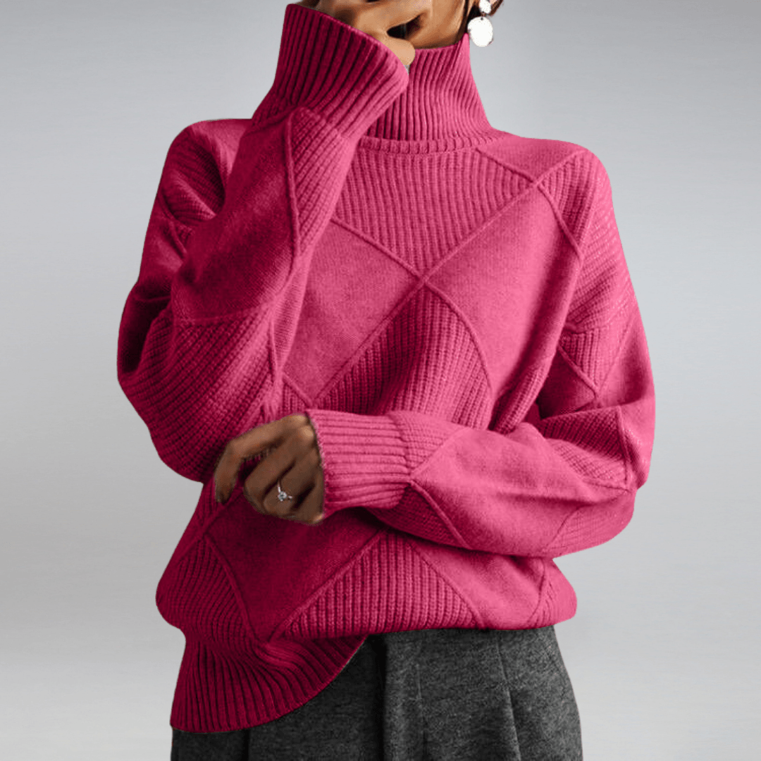 Sienna - Cashmere Turtleneck Sweater