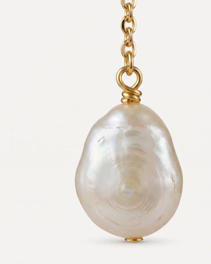 Élodie Pearl Drop Earrings Lumière