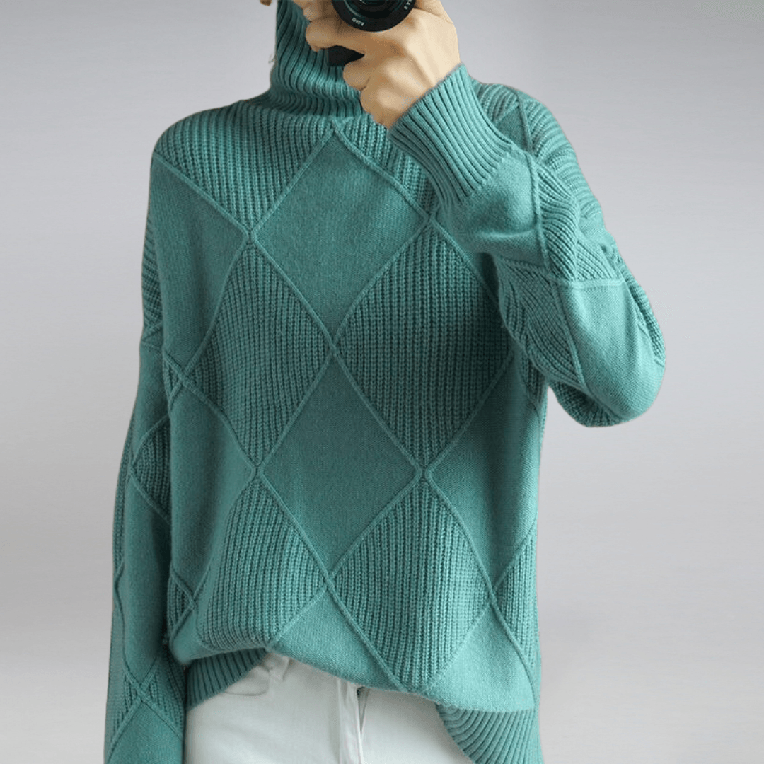 Sienna - Cashmere Turtleneck Sweater