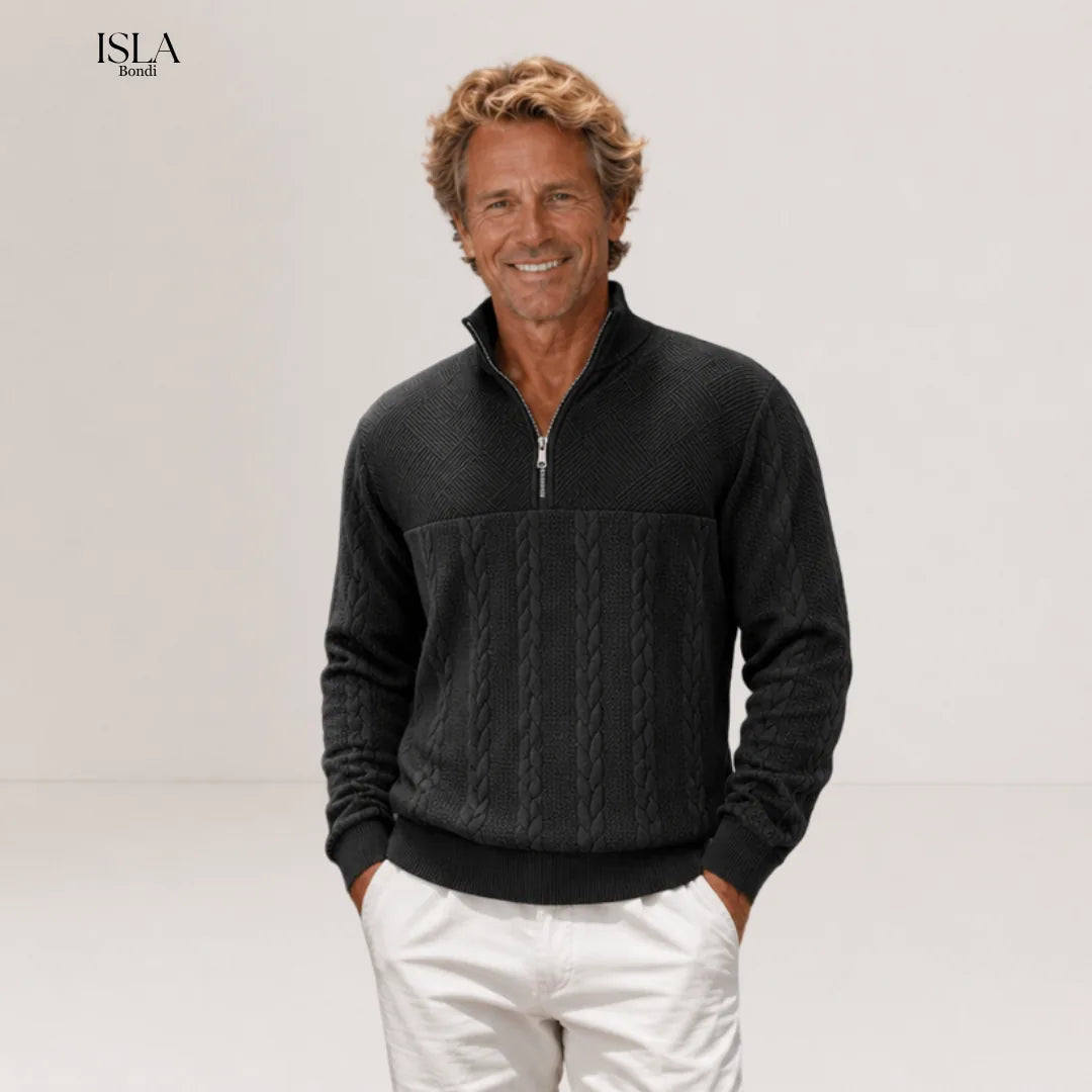 Henry | Premium Quarter Zip Sweatshirt
