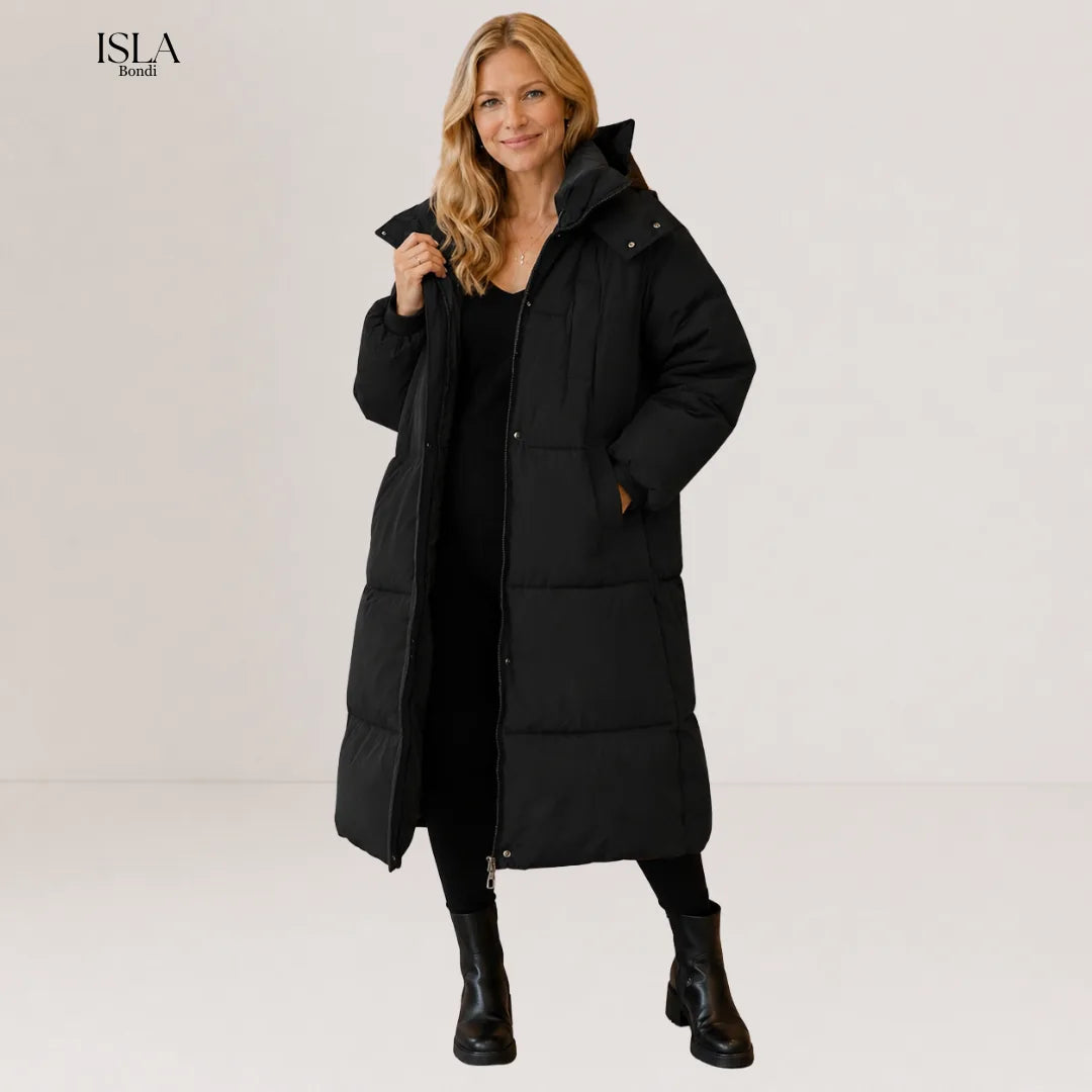 GIGATY™ - Classic Hooded Long Puffer Coat