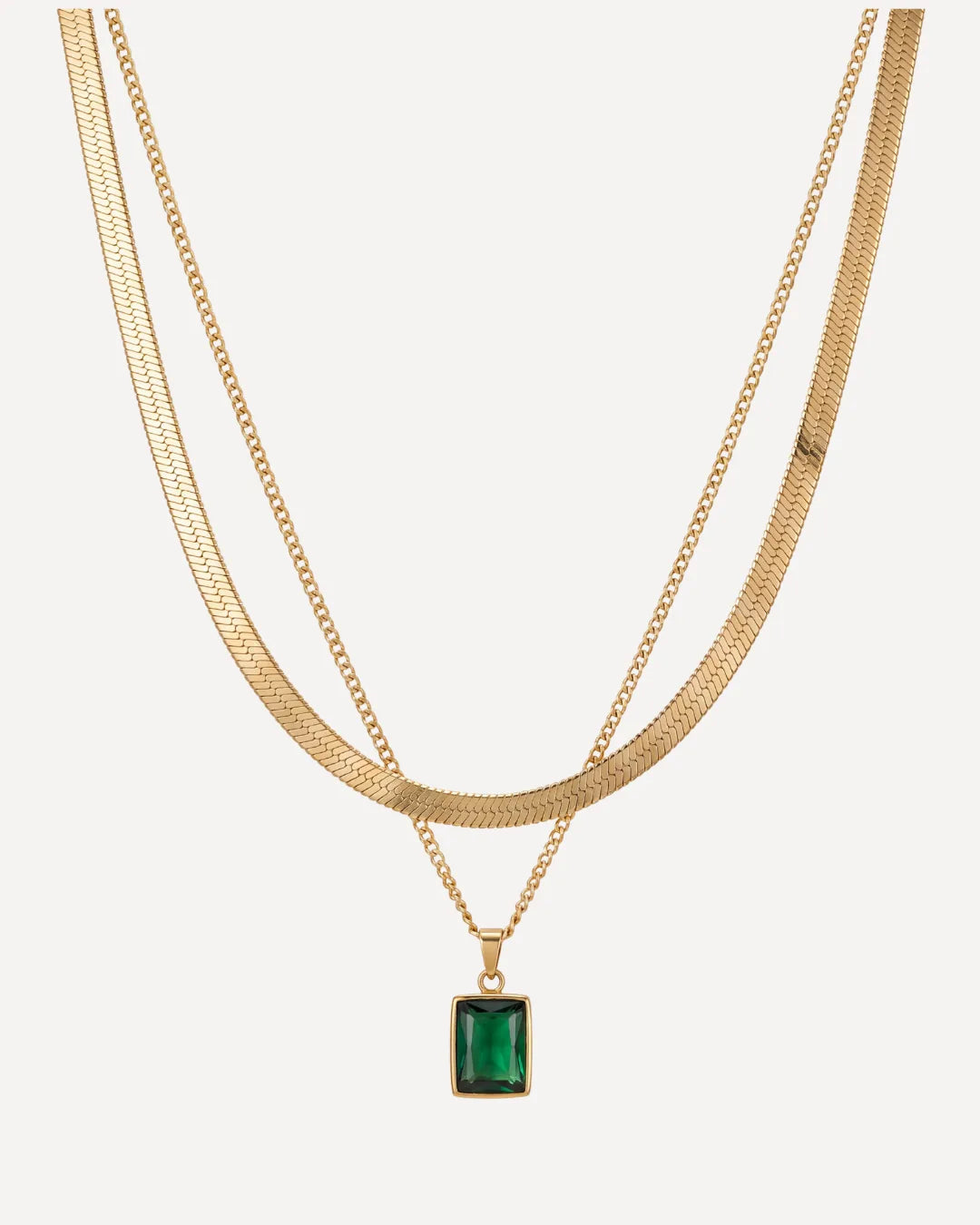 Eleanora Layered Necklace Set Prestige