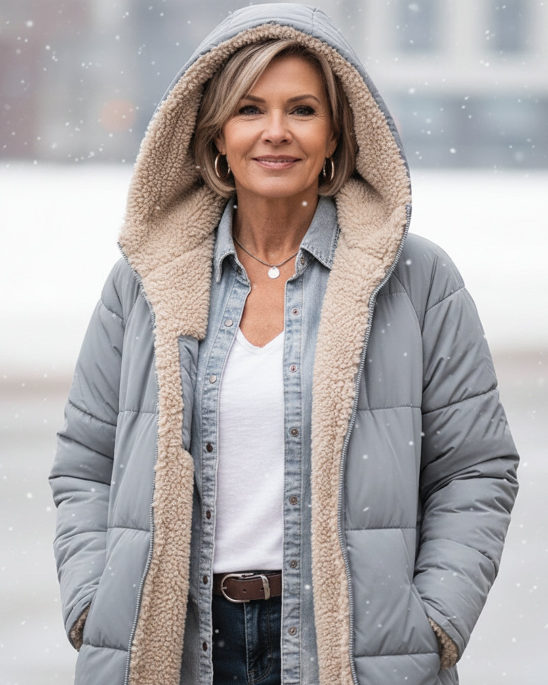Maribel Sherpa Winter Coat