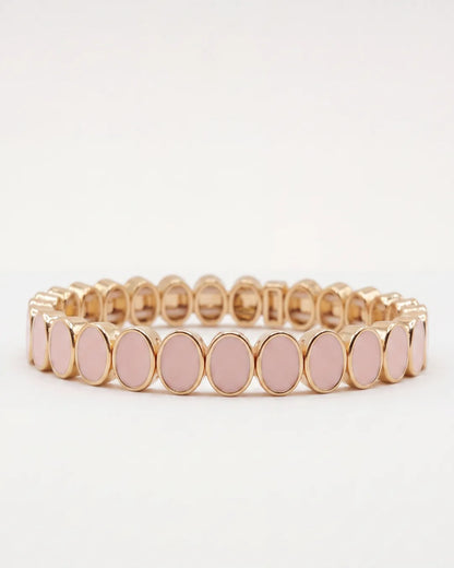 Vivienne Oval Stretch Bracelet Elegance