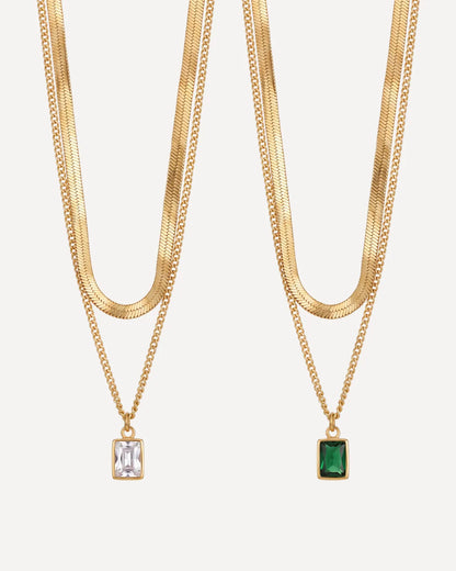 Eleanora Layered Necklace Set Prestige