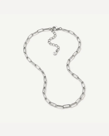 Elowen Paperclip Chain Necklace Elegant