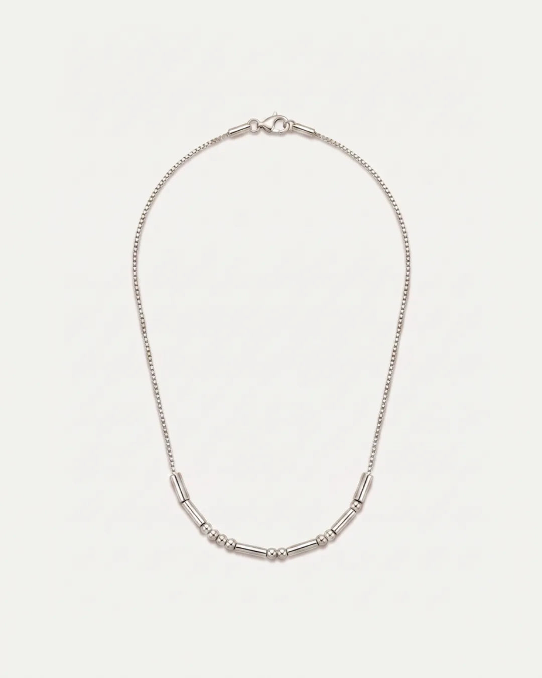 Rosalind Morse Code Necklace Signature