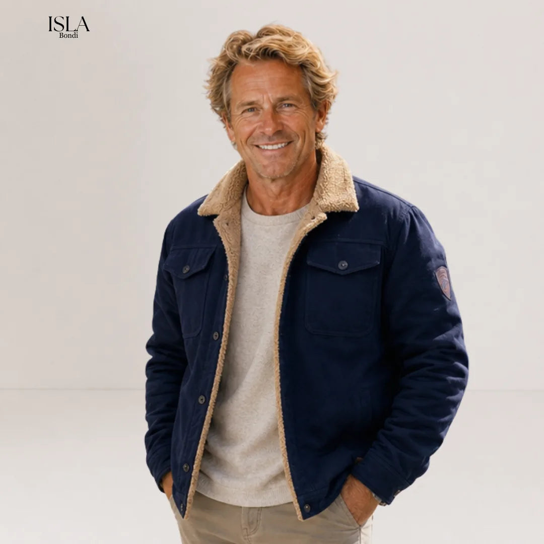 Casey | Fleece Bomber Jacket