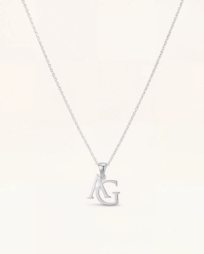 Celestine Initial Pendant Necklace Signature