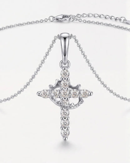 Valencia Cross Pendant Necklace Divine