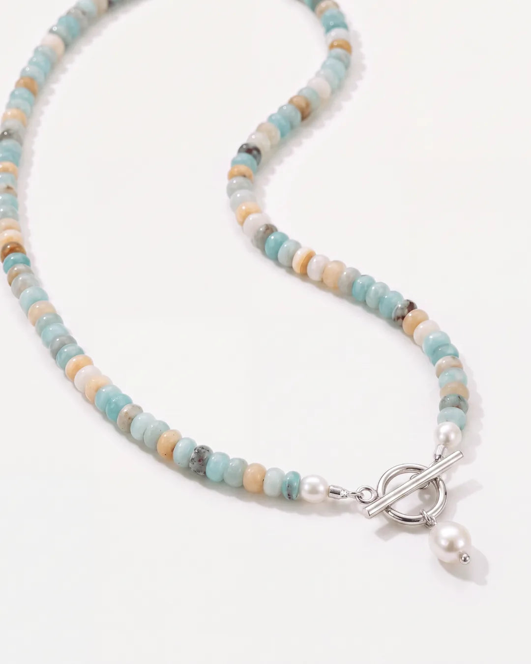 Mariselle Turquoise Beaded Necklace Serenity