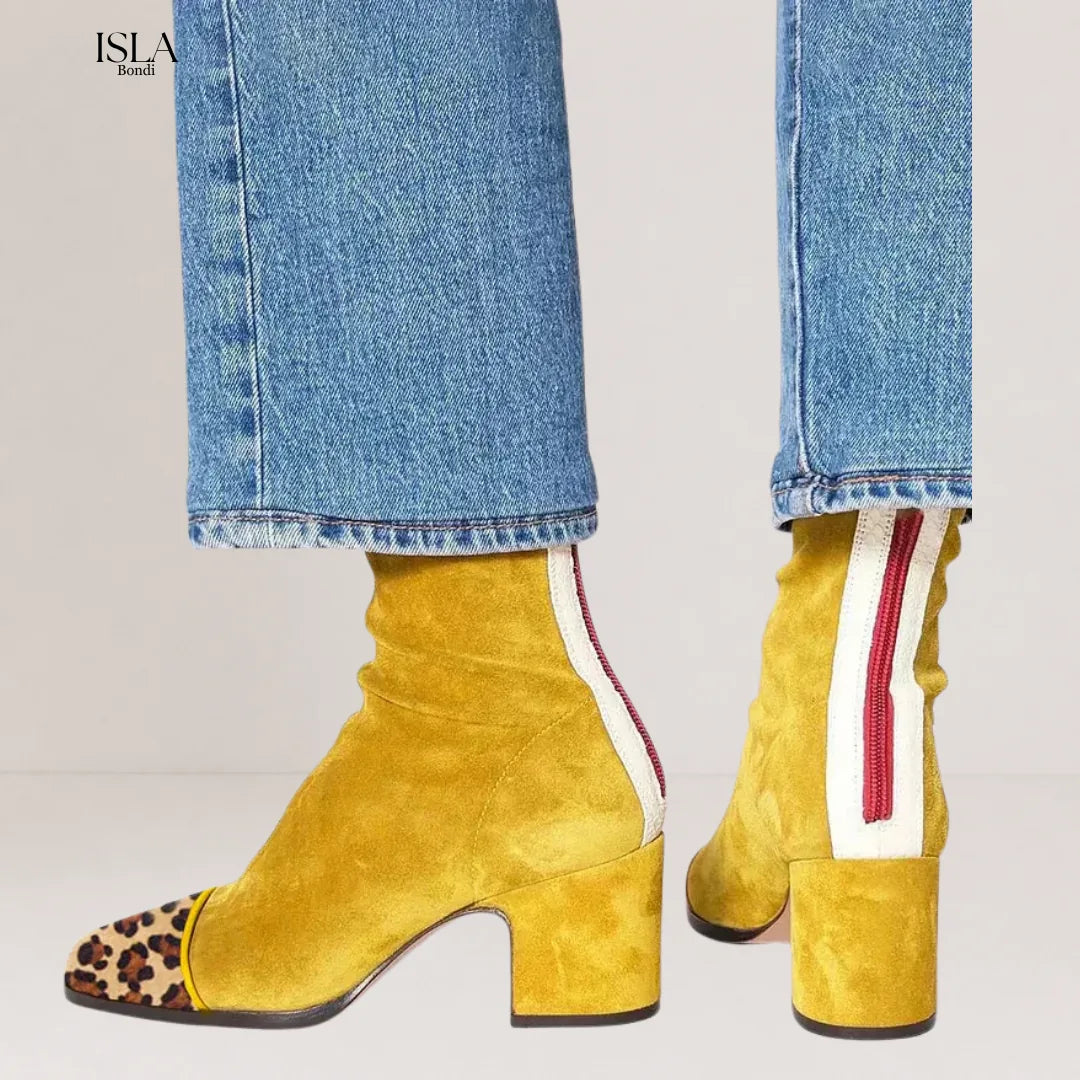 Aria | Grace Step Heeled Boots