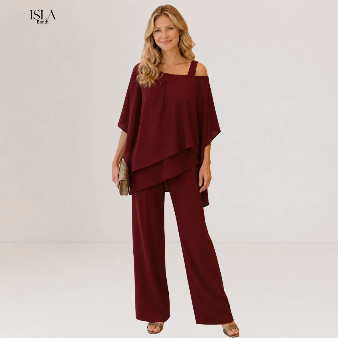 Serenity | Elegant Two-Piece Pant Set