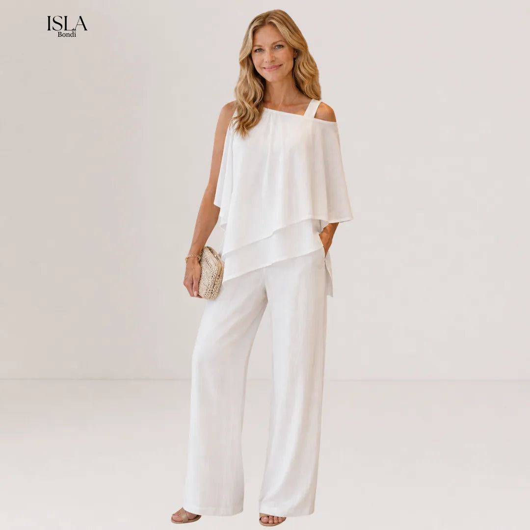 Serenity | Elegant Two-Piece Pant Set