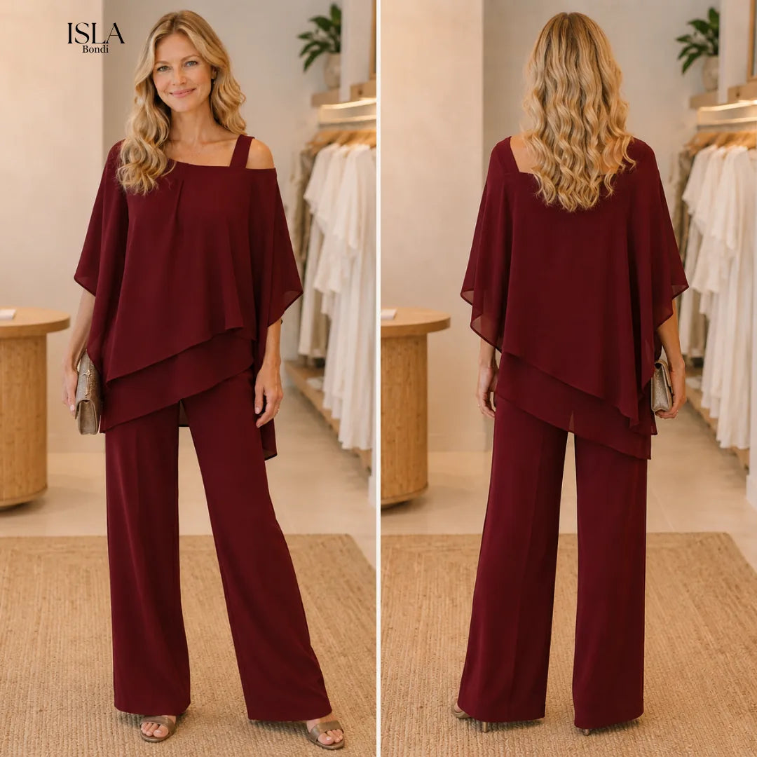 Serenity | Elegant Two-Piece Pant Set