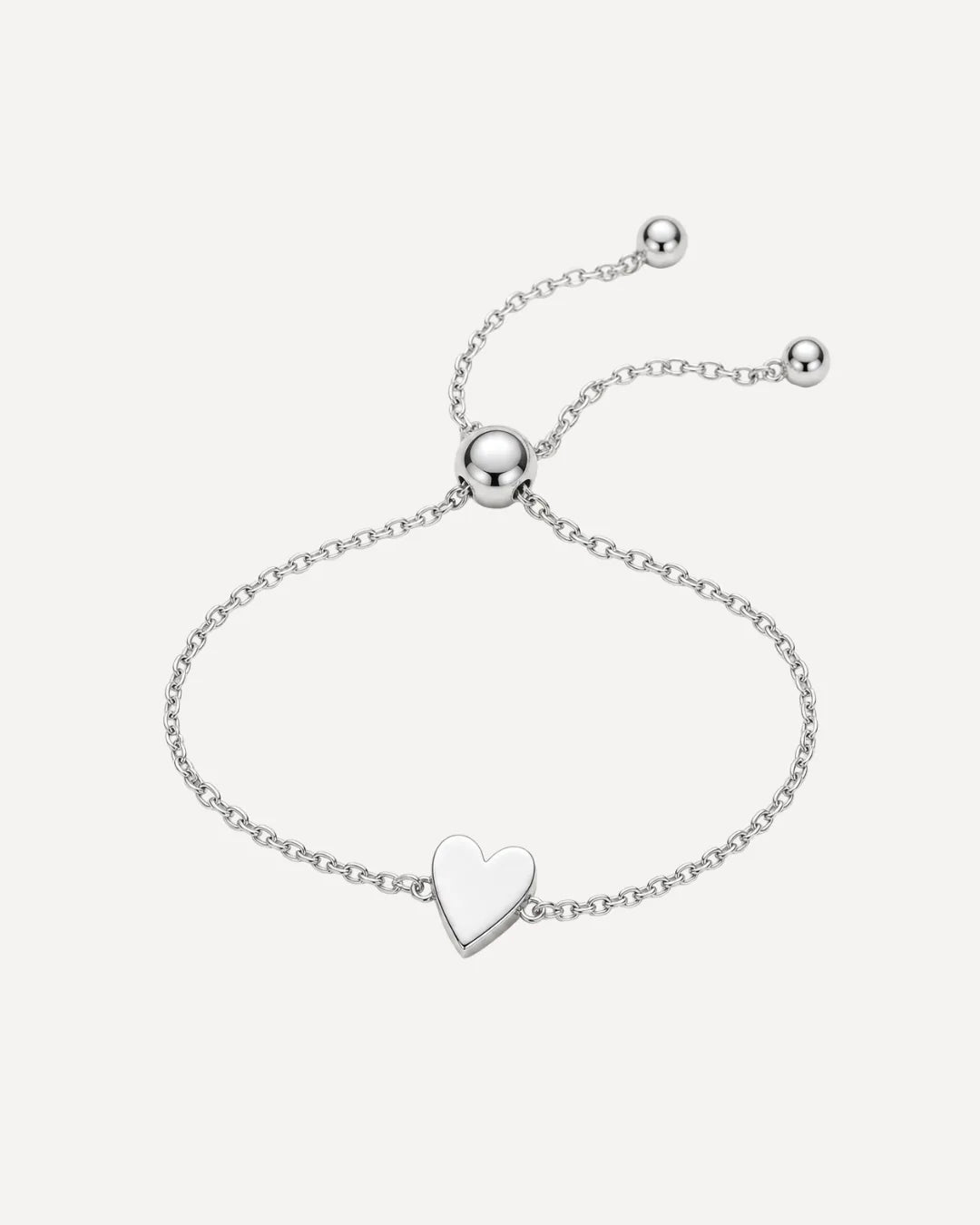Aurora Matching Heart Charm Bracelet