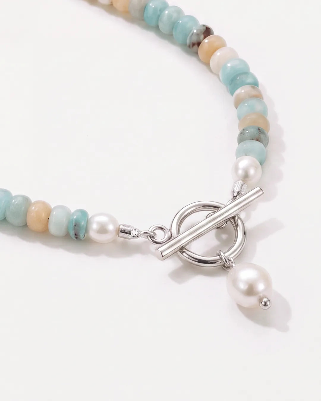 Mariselle Turquoise Beaded Necklace Serenity