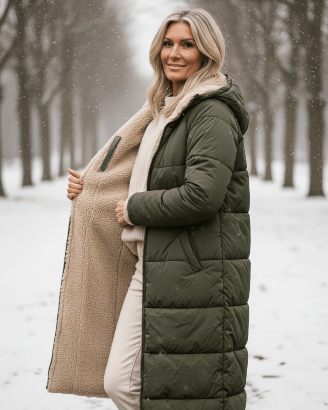 Maribel Sherpa Winter Coat