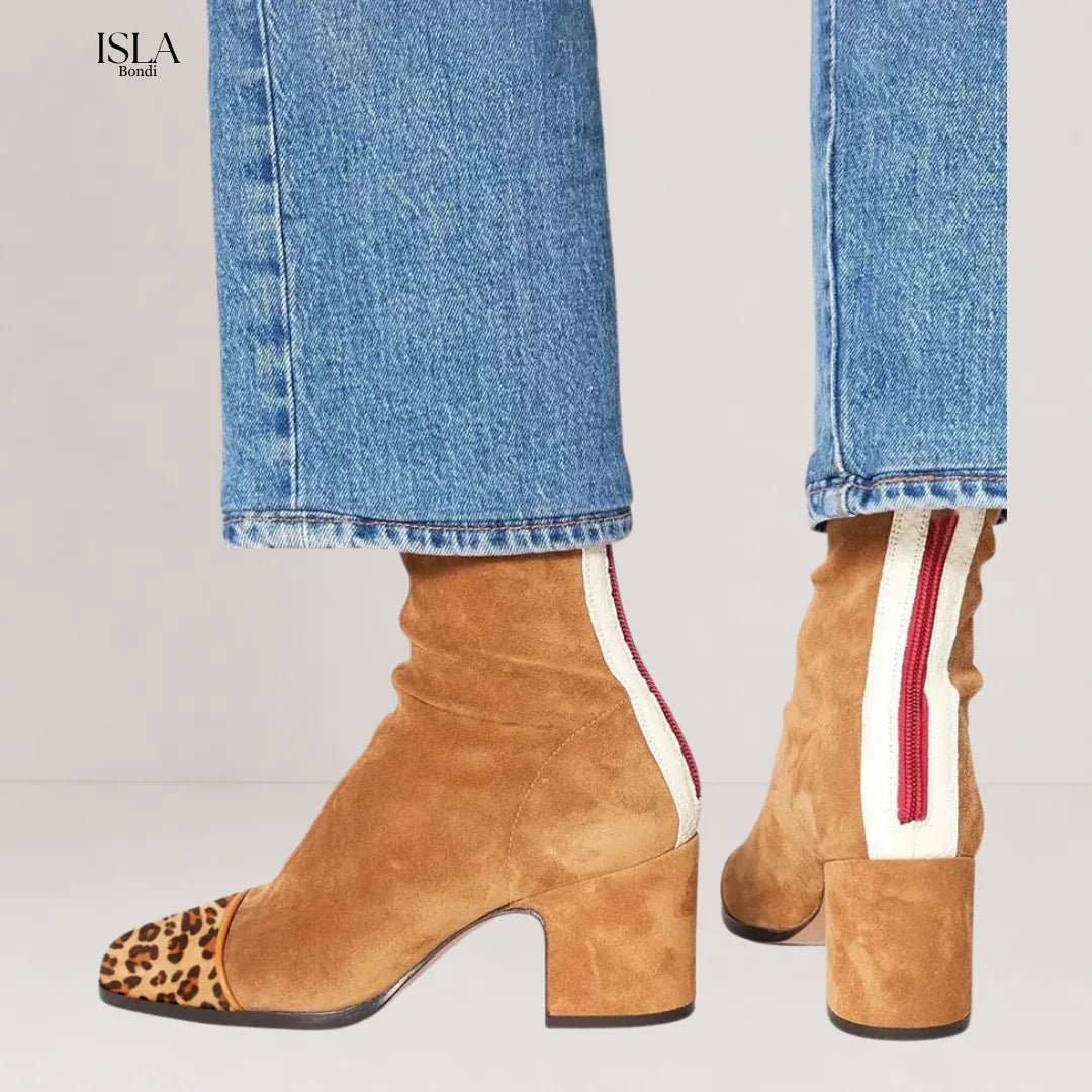 Aria | Grace Step Heeled Boots