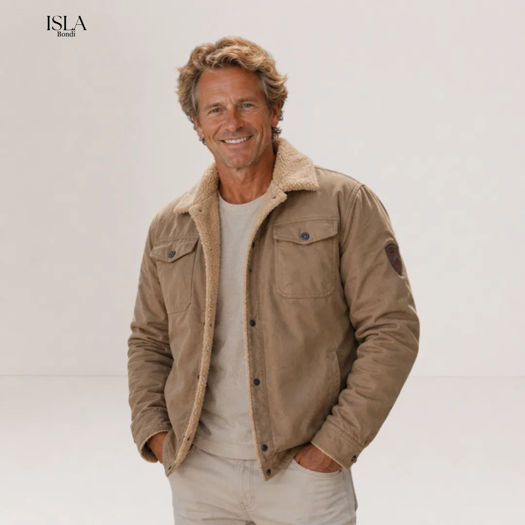 Casey | Fleece Bomber Jacket