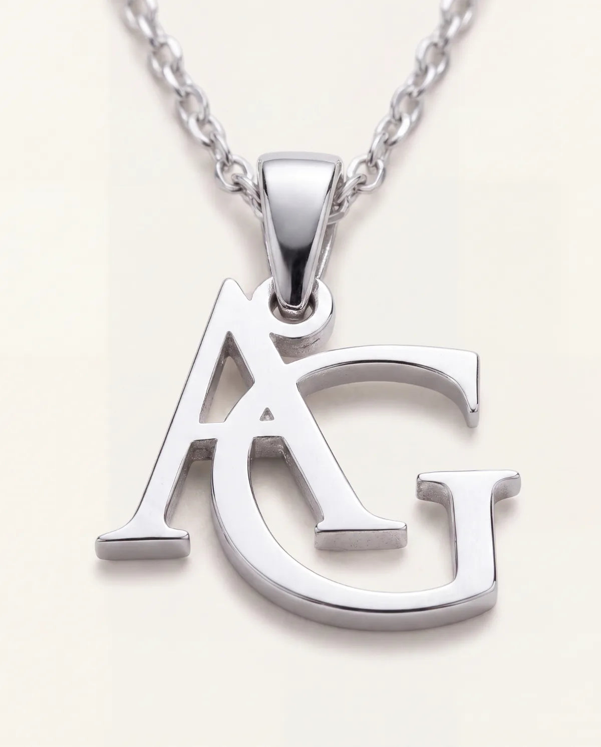 Celestine Initial Pendant Necklace Signature