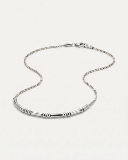 Rosalind Morse Code Necklace Signature