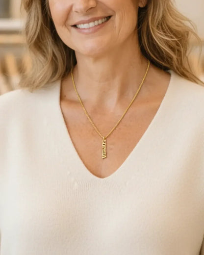 Isabella Multiple Name Necklace