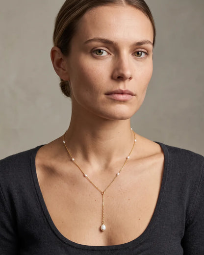 Seraphine Pearl Y Necklace Grace