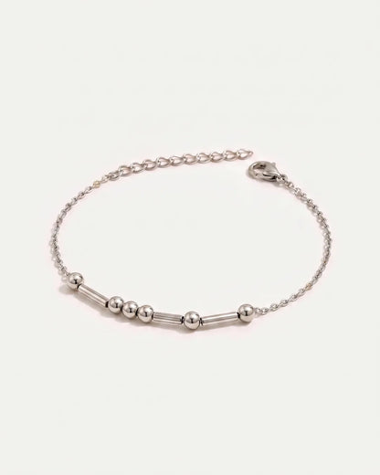 Emmeline Morse Code Bracelet Essence