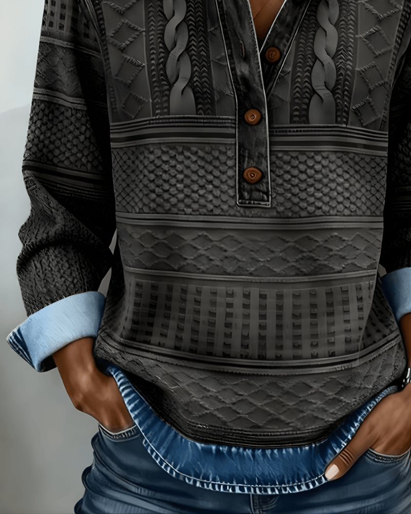 Rowan™ Half-Button Collared Sweatshirt