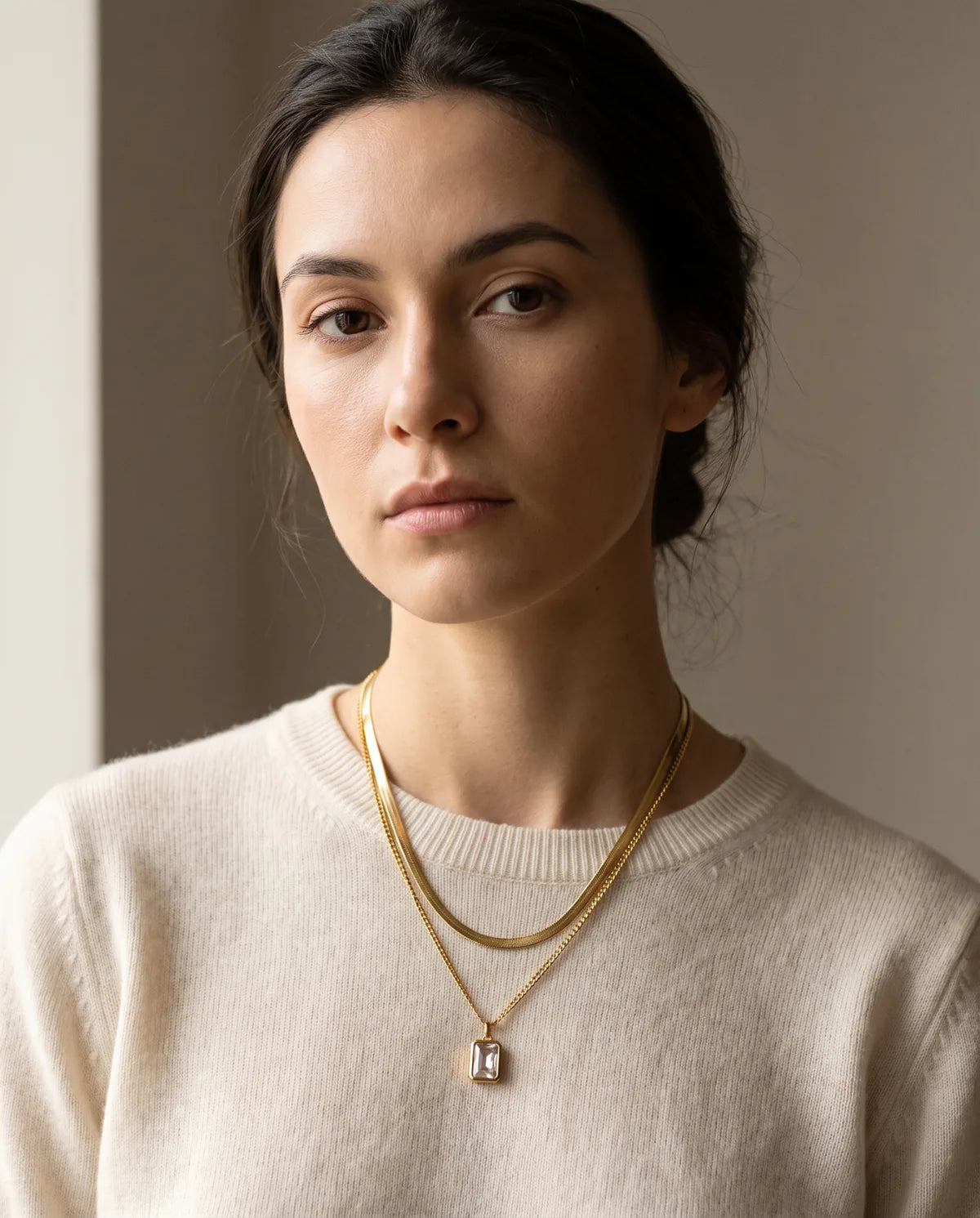 Eleanora Layered Necklace Set Prestige