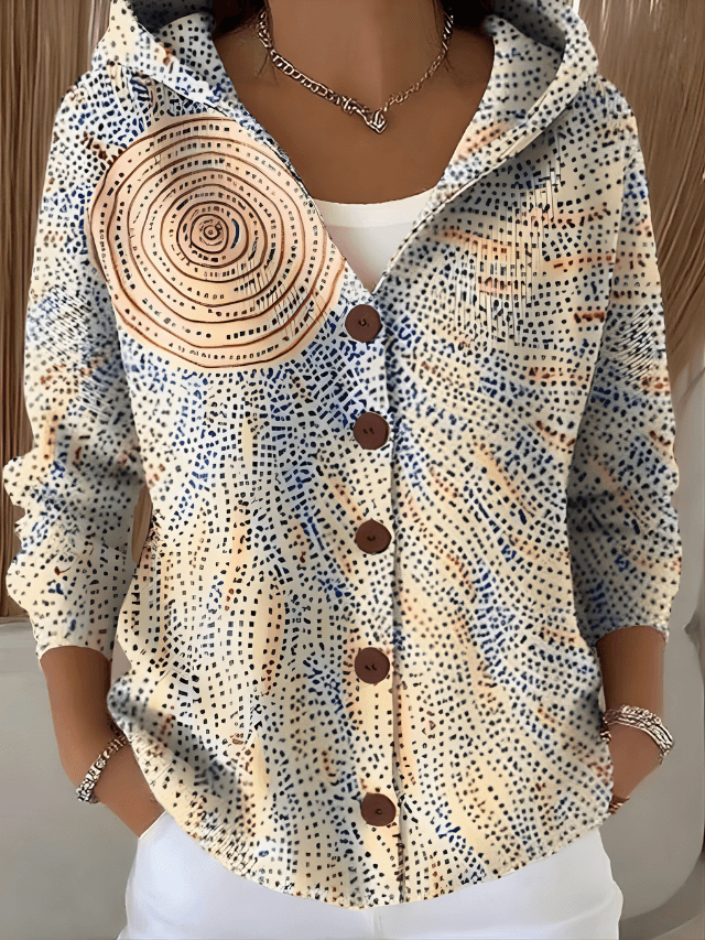 Gillian™ Artistic Warm Long Cardigan