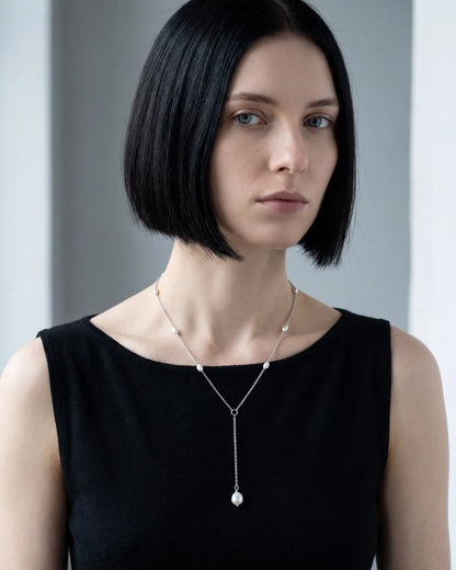 Seraphine Pearl Y Necklace Grace