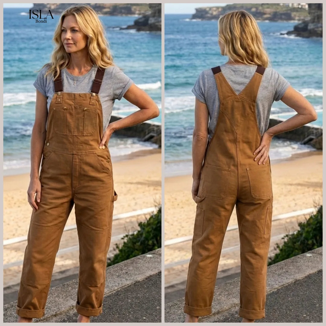 Duck Bib Overalls Canvas Workwear Dungarees
