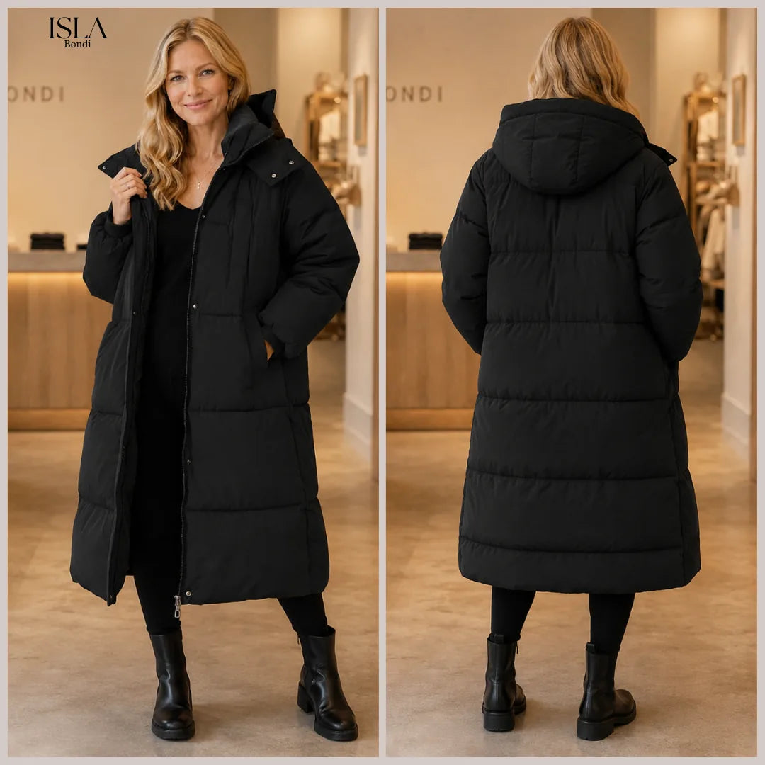 GIGATY™ - Classic Hooded Long Puffer Coat