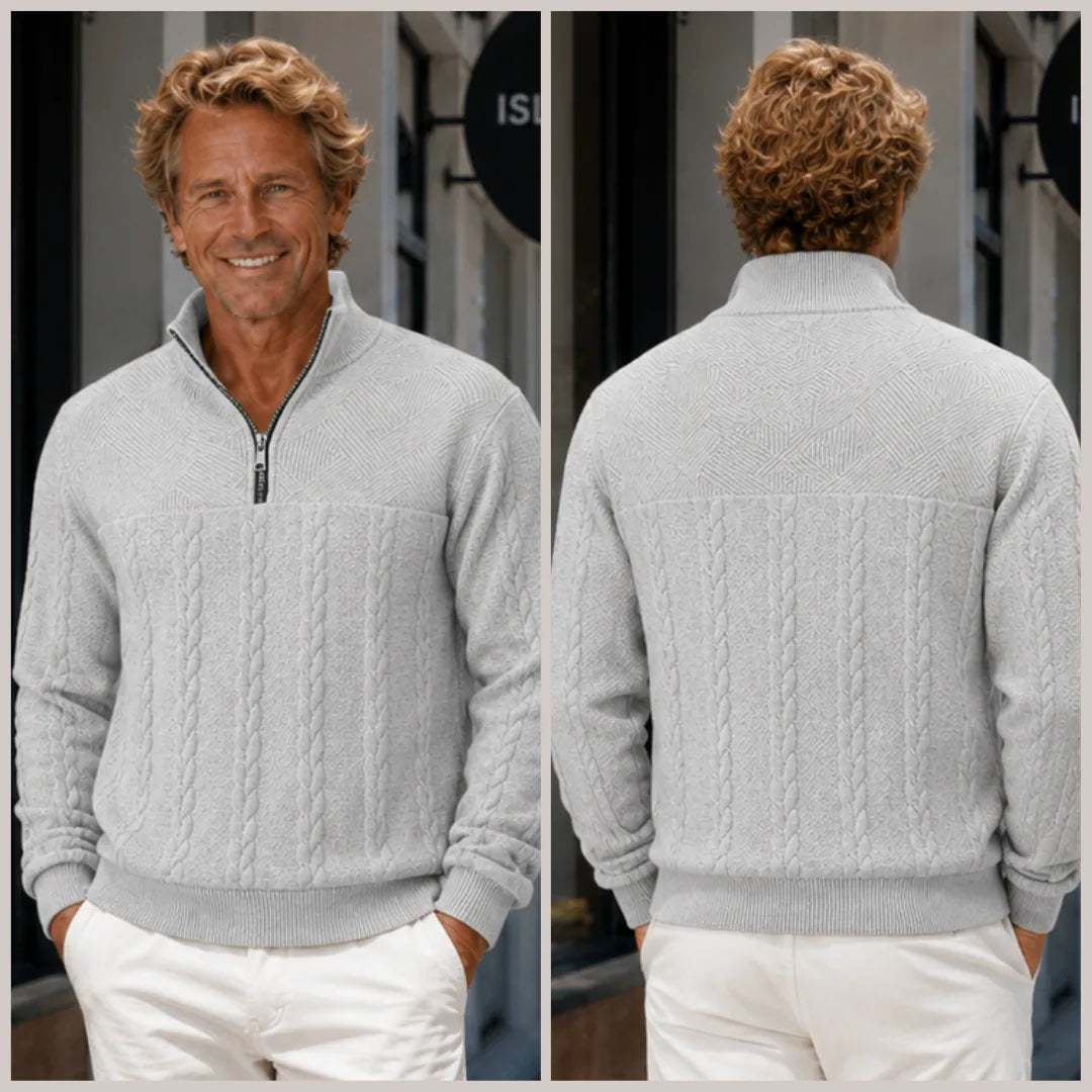 Henry | Premium Quarter Zip Sweatshirt