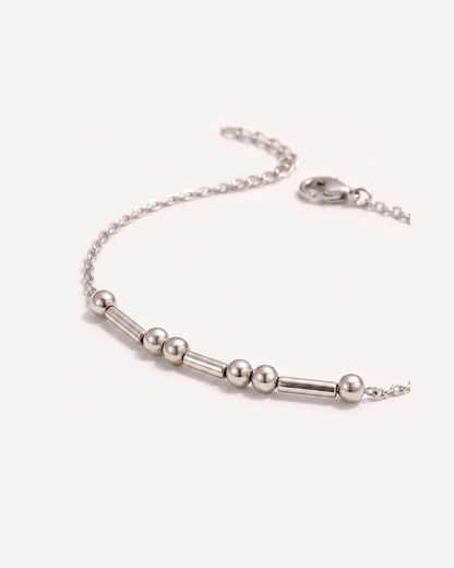 Emmeline Morse Code Bracelet Essence