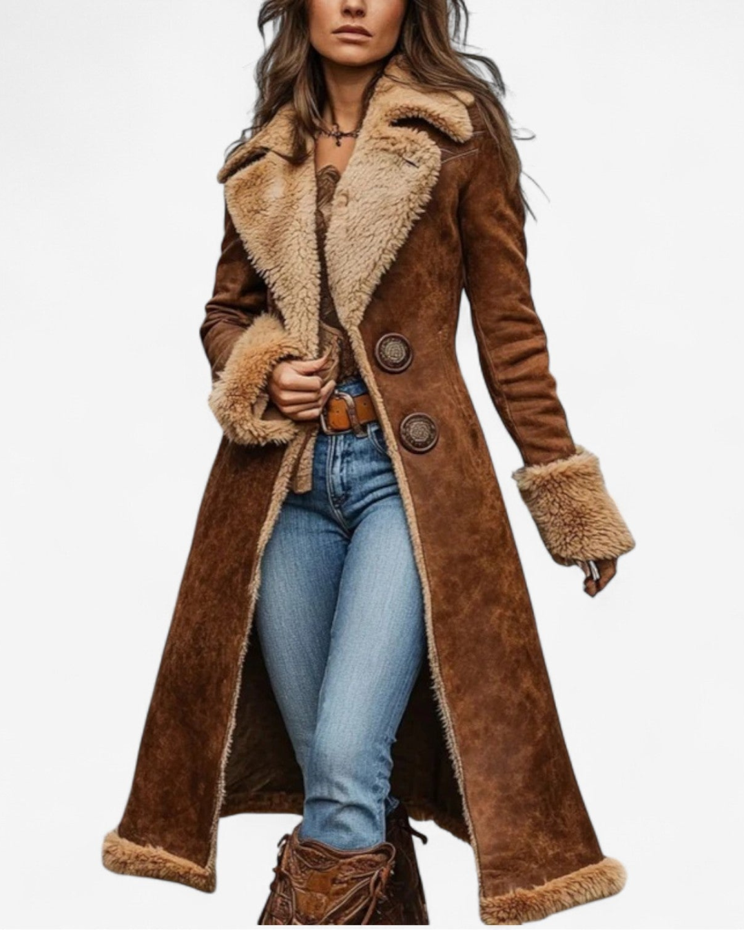 Celeste | Ivory Muse Long Coat