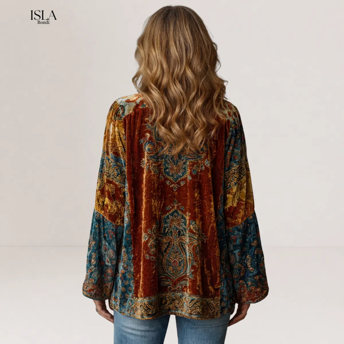 Darcy™ Boho Embroidered Kimono Cardigan