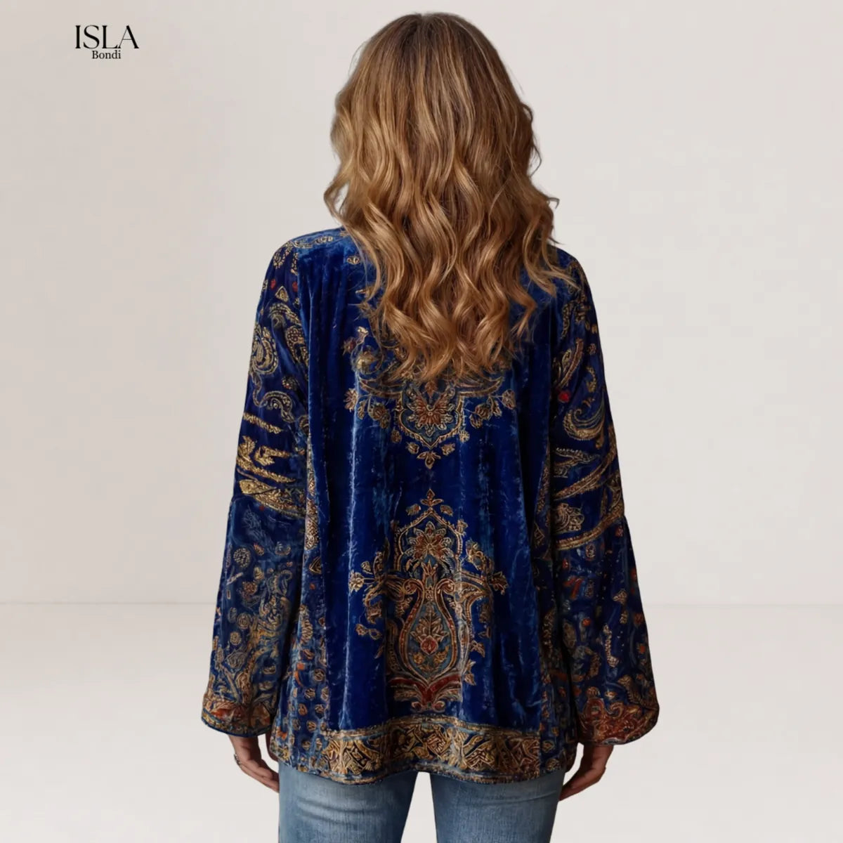 Darcy™ Boho Embroidered Kimono Cardigan